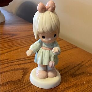 Enesco Precious Moments Figurine - White and Gray